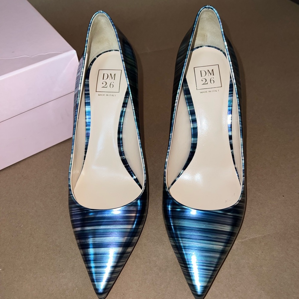 DEI MILLE Lime and Blue Metallic DM26